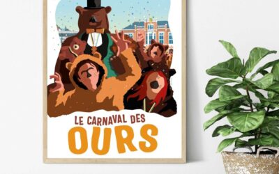 Carnaval des Ours : une jolie collaboration avec l’Affiche belge !
