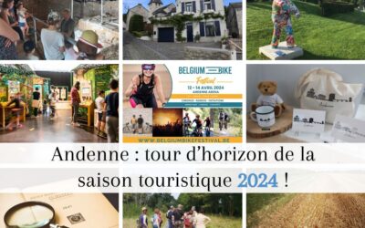 Communiqué de presse – Le tour d’horizon de la nouvelle saison touristique à Andenne !