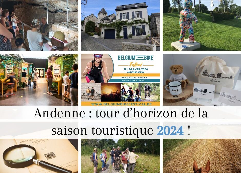 Communiqué de presse – Le tour d’horizon de la nouvelle saison touristique à Andenne !